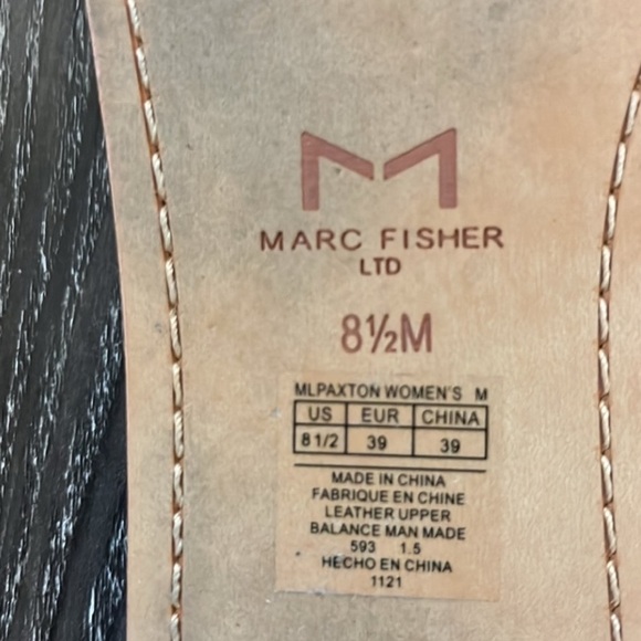 Marc Fisher Paxton Slides. Size 8.5. NWOT - Picture 4 of 7